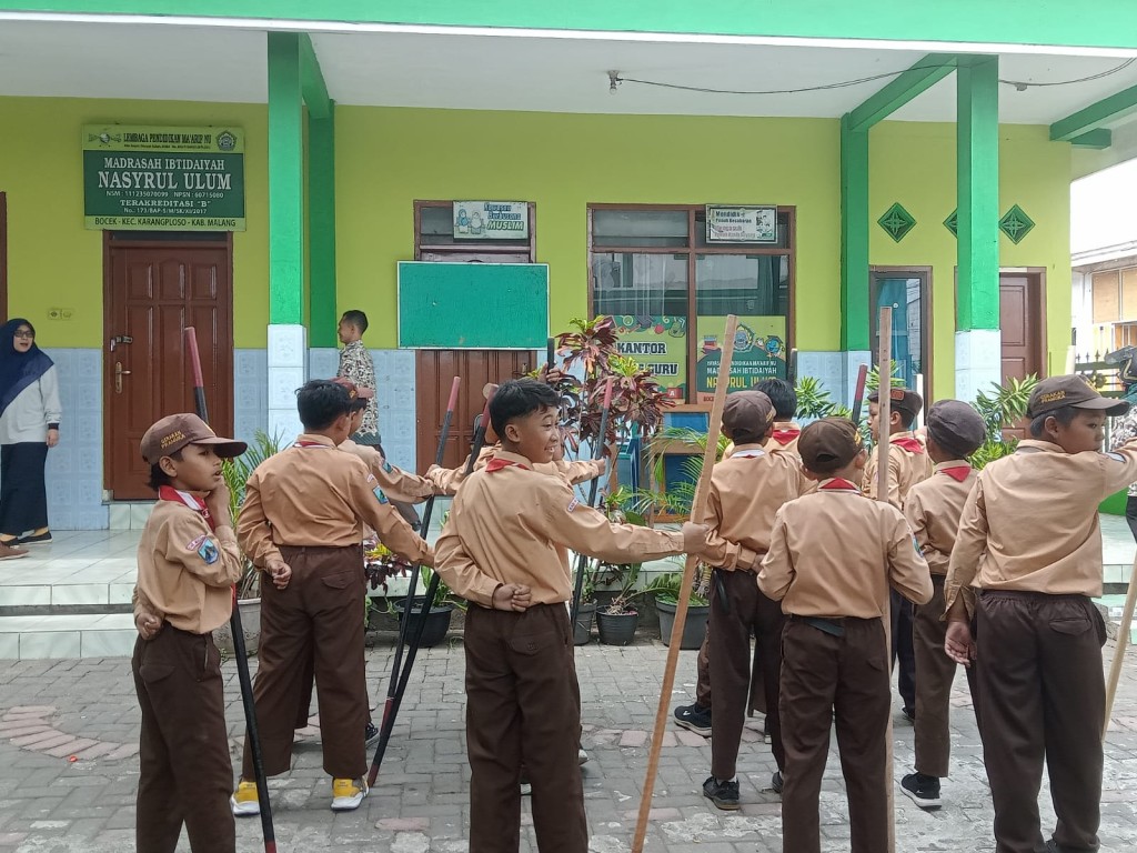 Kegiatan Pramuka Untuk Pengembangan Diri Peserta DIdik Baru
